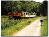 Walking on the canal